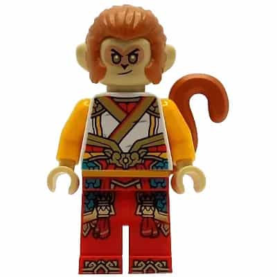 Monkey King - Gold, Red and White Armor Outfit