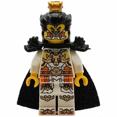 Erlang Shen - Black Armor Shoulder Pads with Dragon Heads