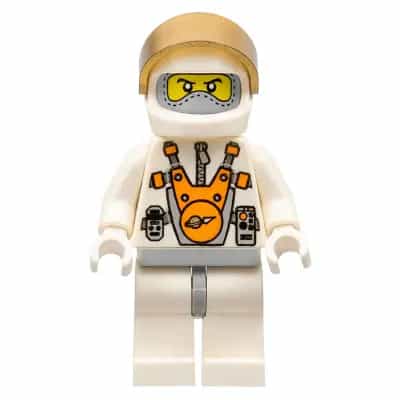 Mars Mission Astronaut with Helmet and Balaclava