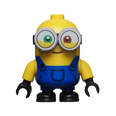 Minion Bob - Blue Overalls, Eyelids