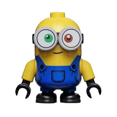 Minion Bob - Blue Overalls, no Eyelids