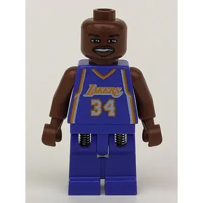 NBA Shaquille O'Neal, Los Angeles Lakers #34 (Road Uniform)