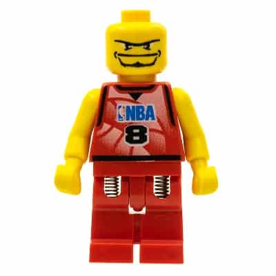 NBA Player, Number 8 without Hair