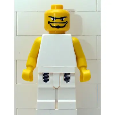 NBA Player White Torso, White Legs #1