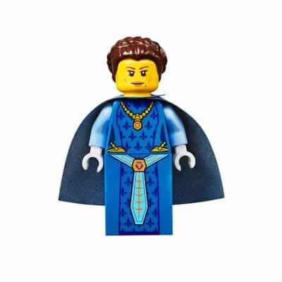 Queen Halbert - Dark Blue Cape