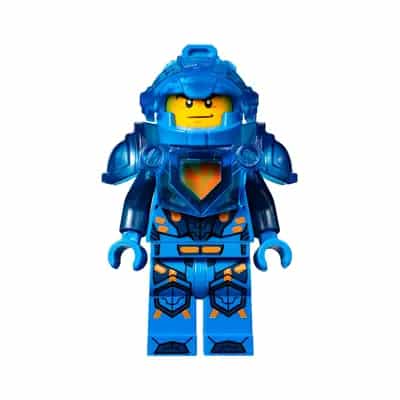 Clay Moorington - Blue Helmet, Trans-Dark Blue Visor and Armor (Ultimate Clay)