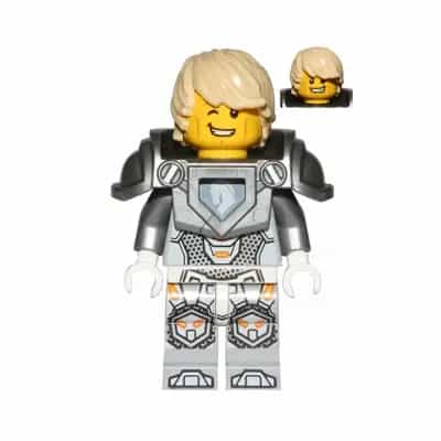 Lance Richmond - Hair, Flat Silver Armor