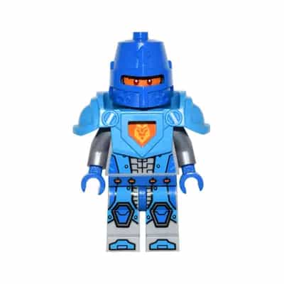 Royal Soldier / King's Guard - Blue Helmet with Eye Slit, Dark Azure Armor, Blue Hands