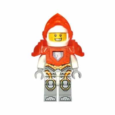 Lance Richmond - Trans-Neon Orange Visor and Armor