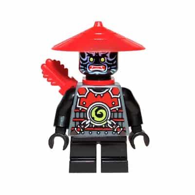 Stone Army Scout - Blue Face, Red Quiver, Short Legs