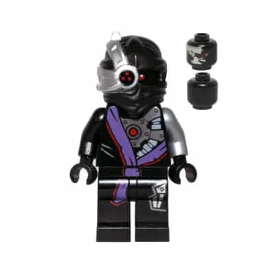 Nindroid Warrior with Head Pattern Only on Front