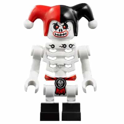 Krazi (Skulkin) - Vertical Grip Hands, Red and Black Jester Hat