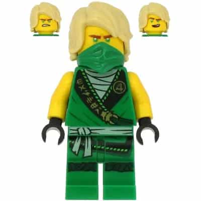 Lloyd - Legacy, Rebooted, Ninjago Logogram 'MASTER' on Torso
