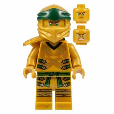 Lloyd (Golden Ninja) - Legacy, Pearl Gold Head, Shoulder Armor