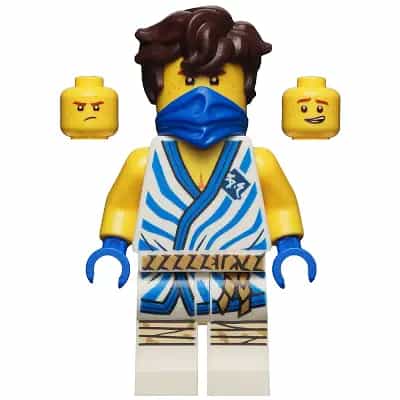 Jay - Legacy, White Tunic with Blue Trim and Stripes