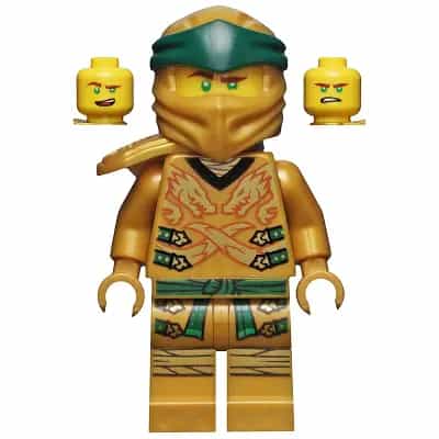 Lloyd (Golden Ninja) - Legacy, Yellow Head, Shoulder Armor