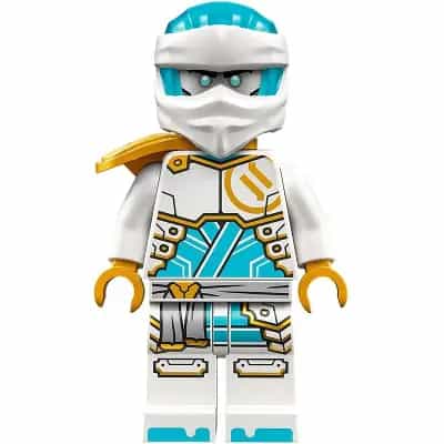 Zane - Dragons Rising, Tunic with Large Armor Plates, Head Wrap, Shoulder Pad