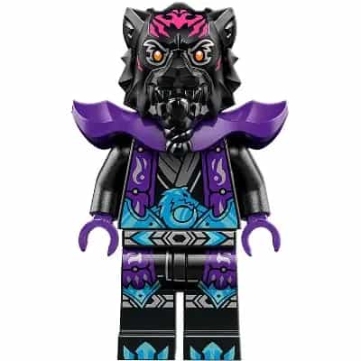 Lord Ras - Dark Pink Markings, Dark Purple Robe and Shoulder Armor
