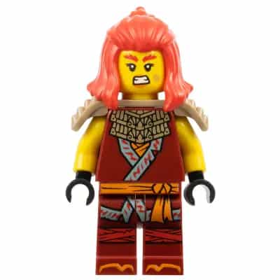 Wyldfyre - Dark Red Tunic, Shoulder Armor