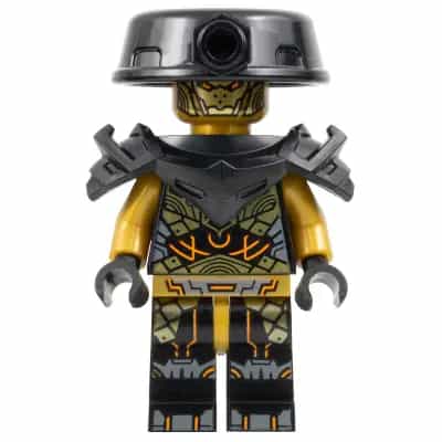 Imperium Guard Commander - Pearl Gold Head
