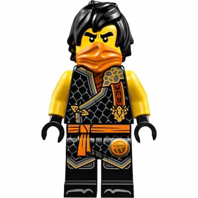 Cole - Dragons Rising, Tournament Armor, Orange Bandana