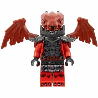 Dragonian Warrior - Open Mouth with Teeth Parted, Dragon Backpack