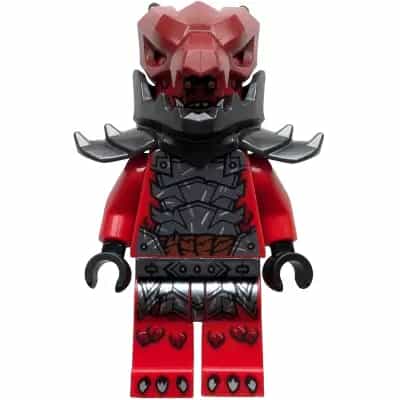 Dragonian Warrior - Open Mouth with Bottom Fangs