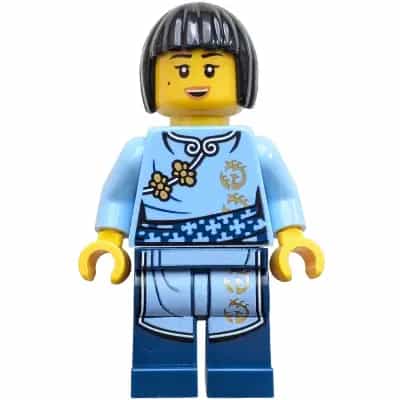 Nya - Bright Light Blue Kimono Robe (BAM)