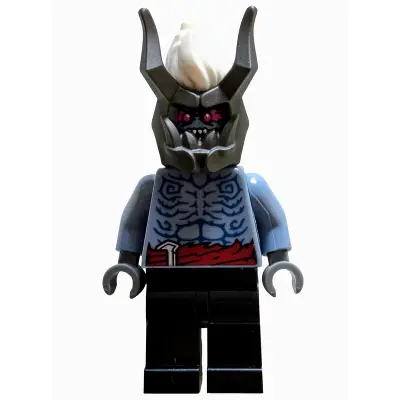 Oni Warrior - Sand Blue Torso, Black Legs