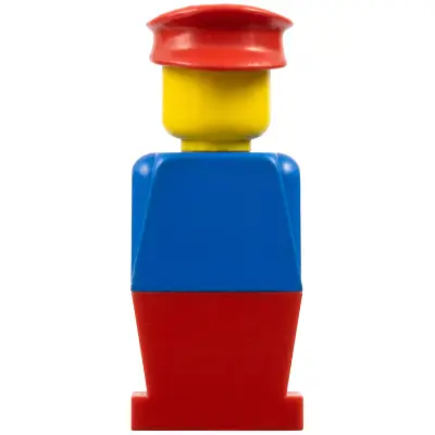 LEGOLAND - Blue Torso, Red Legs, Red Hat