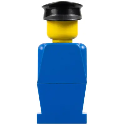 LEGOLAND - Blue Torso, Blue Legs, Black Hat