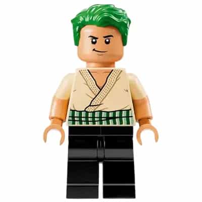 Roronoa Zoro - Tan Shirt, Hair