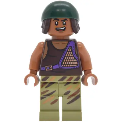 Usopp - Dark Green Bandana, Olive Green Legs
