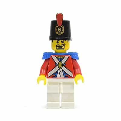 Imperial Soldier II - Shako Hat Printed, Black Goatee