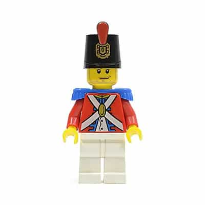 Imperial Soldier II - Shako Hat Printed, Smirk and Stubble Beard