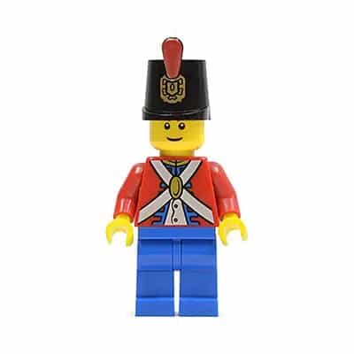 Imperial Soldier II - Shako Hat Printed, Blue Legs, Male (Undetermined Eyebrows)