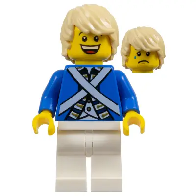 Bluecoat Soldier 7 - Tousled Hair (Head 6123714)