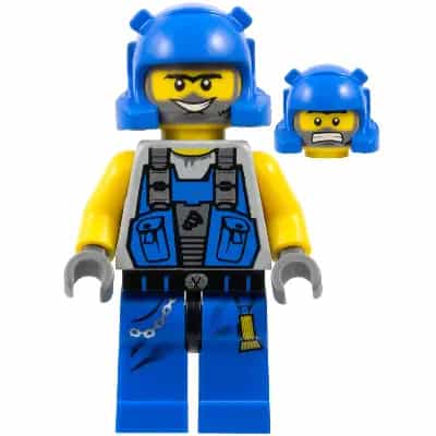 Power Miner - Duke, Bare Arms