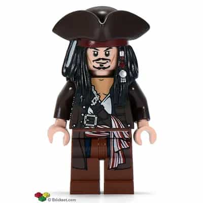 Captain Jack Sparrow - Dark Brown Jacket, Tricorne