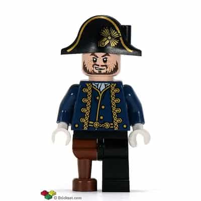 Hector Barbossa - Dark Blue Uniform