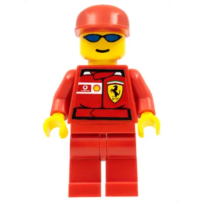 F1 Ferrari Truck Driver - with Torso Stickers