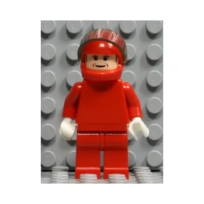 F1 Ferrari - F. Massa with Helmet Red Plain - without Torso Stickers
