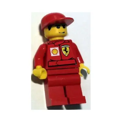 F1 Ferrari Record Keeper - with Shell Torso Stickers