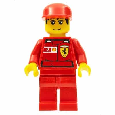 F1 Ferrari Record Keeper - with Vodafone Shell Torso Stickers