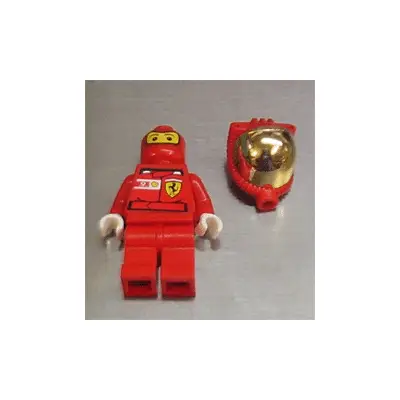 F1 Ferrari Pit Crew Member, Fuel - with Torso Stickers