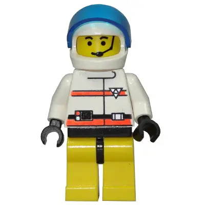 Res-Q 3 - Yellow Legs and Trans-Dark Blue Visor