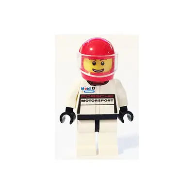 Porsche 911 GT Driver - Red Helmet