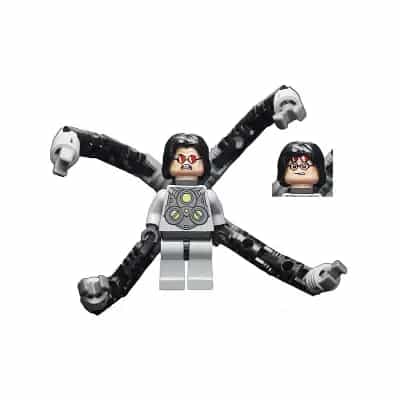 Dr. Octopus (Otto Octavius) / Doc Ock - Light Bluish Gray Suit, Mechanical Arms