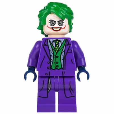 The Joker - Dark Purple Suit, Green Vest, Green Hair