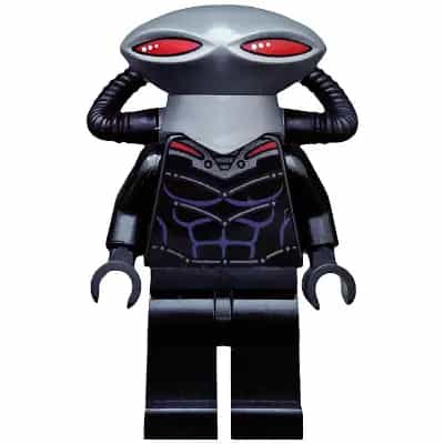 Black Manta - Flat Silver Helmet